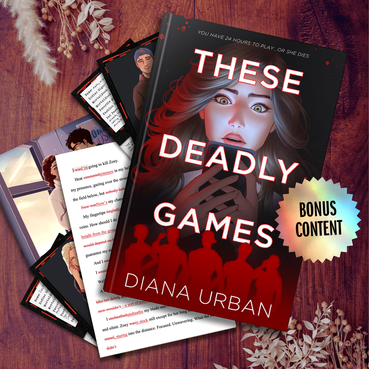 These Deadly Games (Paperback + Autographed Swag)
