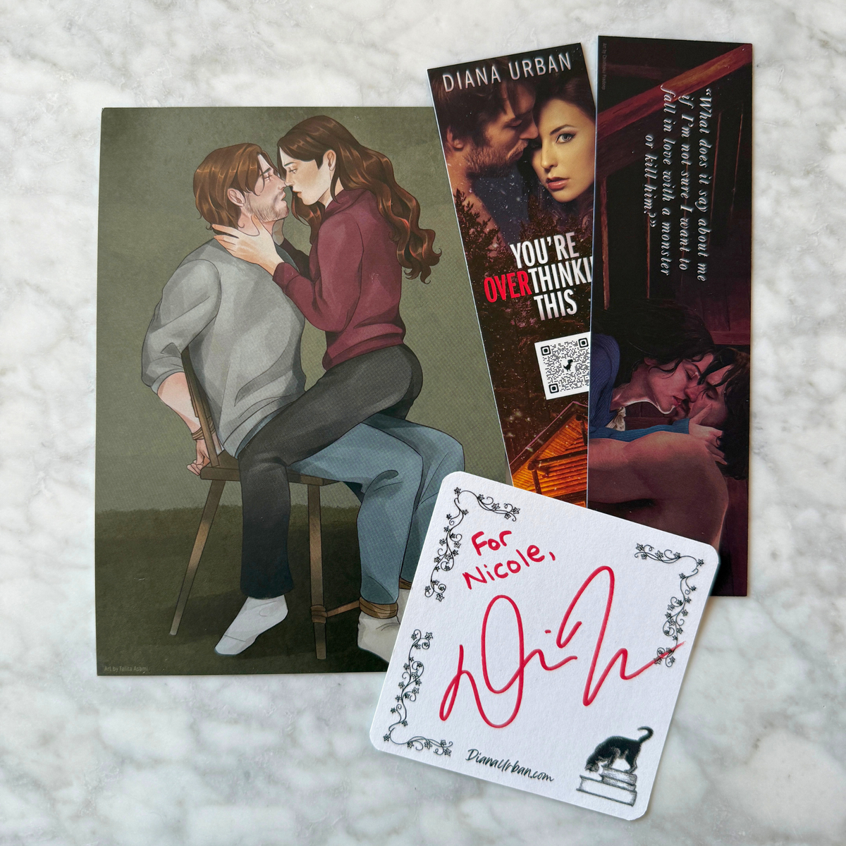 You're Overthinking This (Paperback + Autographed Swag) *PRE-ORDER*