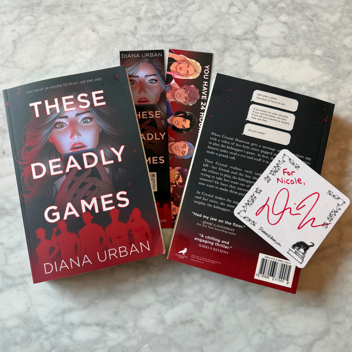 These Deadly Games (Paperback + Autographed Swag)