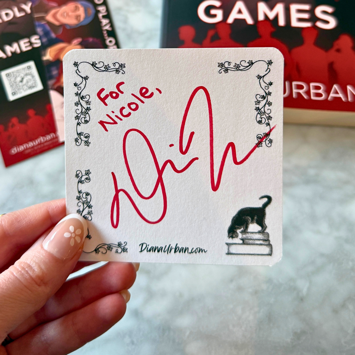 These Deadly Games (Paperback + Autographed Swag)