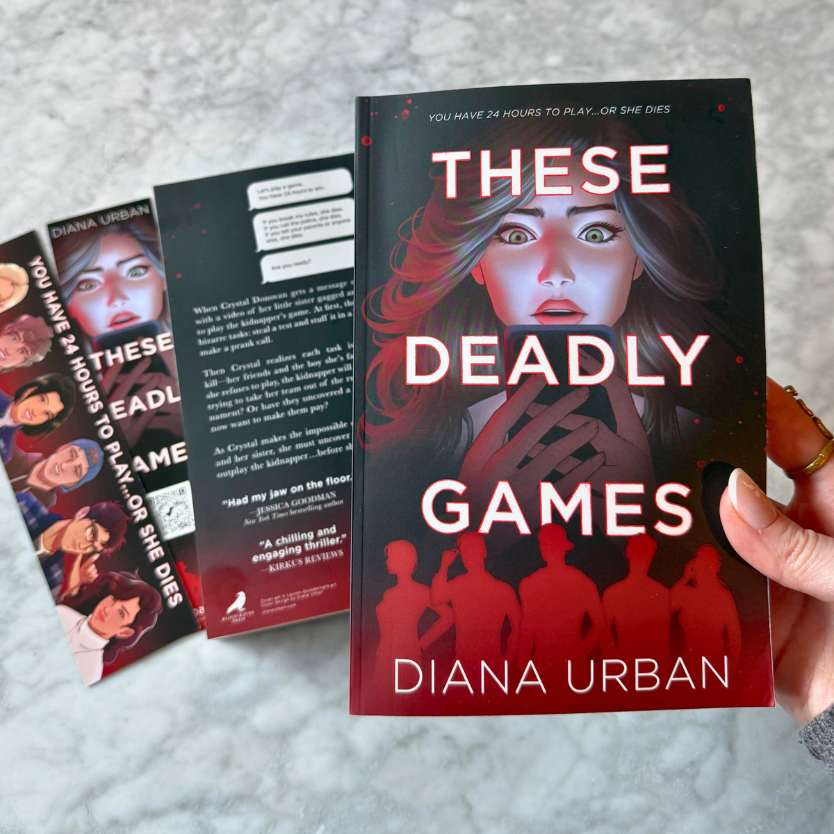 These Deadly Games (Paperback + Autographed Swag)