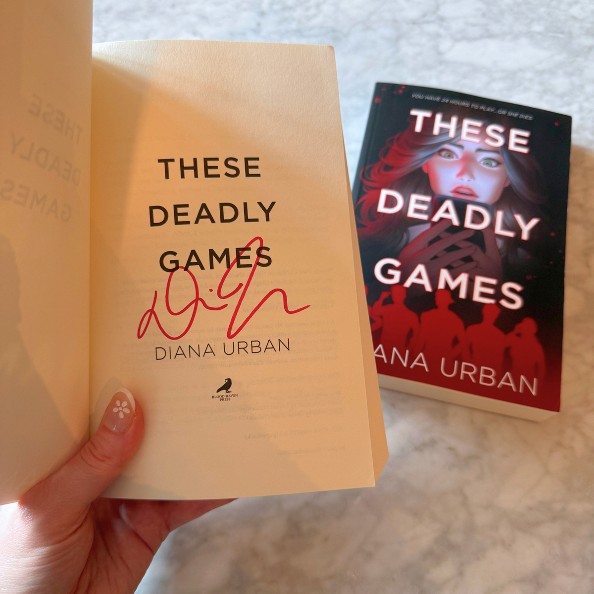 These Deadly Games - Paperback SIGNED & PERSONALIZED